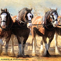 Buy canvas prints of  On The Plough by Trudi Simmonds