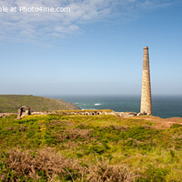 Buy canvas prints of Botallack and beyond (panoramic) by Derek Daniel