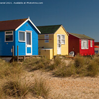 Buy canvas prints of Vibrant Coastal Charm by Derek Daniel