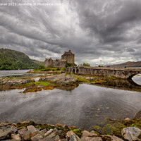 Buy canvas prints of Eilean Donan Castle #4, Dornie, Scotland by Derek Daniel