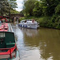 Buy canvas prints of Navigating the Kennet and Avon Canal by Derek Daniel