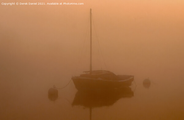 Misty Morning Picture Board by Derek Daniel