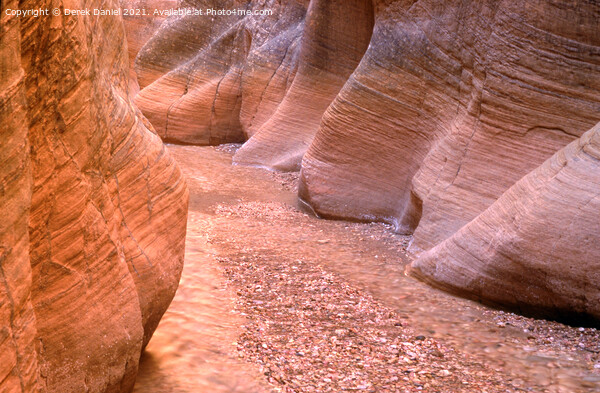 Willis Creek Slot Canyon Picture Board by Derek Daniel