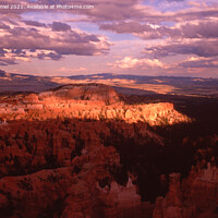 Buy canvas prints of Bryce Canyon Sunset by Derek Daniel