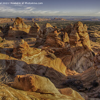 Buy canvas prints of South Coyote Buttes, Arizona at sunrise by Derek Daniel