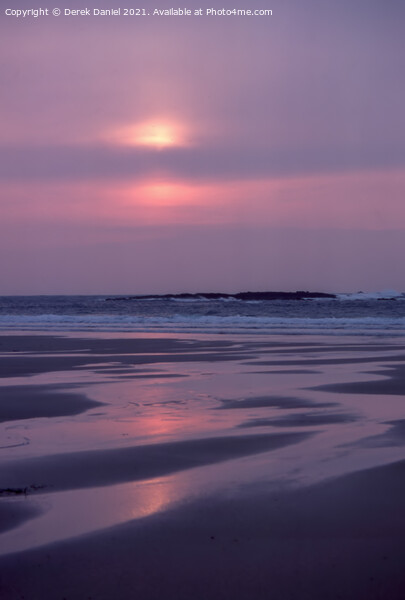 Sunrise at St. Oswalds Bay Picture Board by Derek Daniel