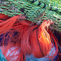 Buy canvas prints of Vibrant Nets of Poole by Derek Daniel