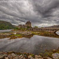 Buy canvas prints of Eilean Donan Castle, Dornie, Scotland by Derek Daniel