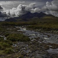Buy canvas prints of Sligachan, Skye, Scotland by Derek Daniel