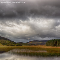 Buy canvas prints of Moody Drama in Scottish Highlands by Derek Daniel