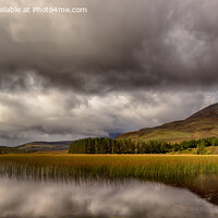 Buy canvas prints of Loch Cill Chriosd, Skye, Scotland (panoramic) by Derek Daniel