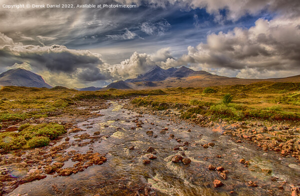 Sligachan, Skye, Scotland Picture Board by Derek Daniel