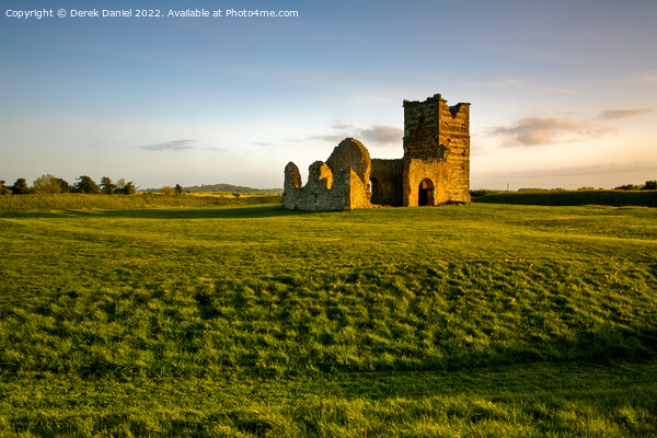 Mystical ruins of Knowlton Church Picture Board by Derek Daniel
