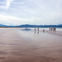 Buy canvas prints of Inch beach located on the spectacular Dingle Penin by Derek Daniel