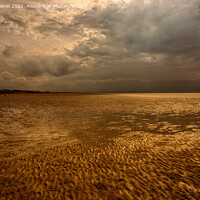 Buy canvas prints of Golden Sands of Saunton A Serene Escape by Derek Daniel