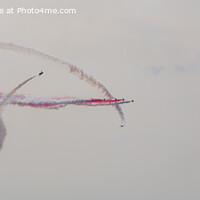 Buy canvas prints of Red Arrows Bournemouth Air Show 2022 by Derek Daniel