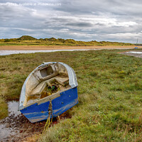 Buy canvas prints of Abandoned Boat by Derek Daniel