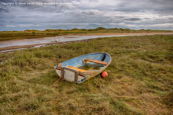 Abandoned Boat #2 Picture Board by Derek Daniel