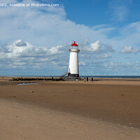 Buy canvas prints of  Point of Ayr Lighthouse by Derek Daniel