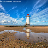 Buy canvas prints of  Point of Ayr Lighthouse by Derek Daniel