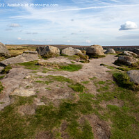 Buy canvas prints of Magnificent Views of Higger Tor by Derek Daniel