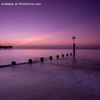 Buy canvas prints of Majestic Sunrise at Boscombe Pier by Derek Daniel