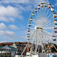 Buy canvas prints of Majestic Views from Bournemouth Big Wheel by Derek Daniel