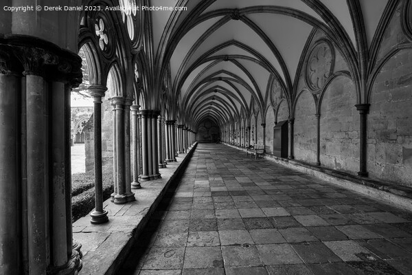 Magnificent Gothic Cloisters Picture Board by Derek Daniel