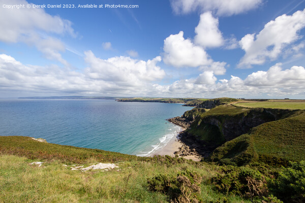 Majestic Coastal Panorama Picture Board by Derek Daniel