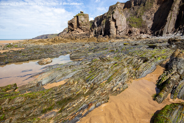 Majestic Cornish Seascape Picture Board by Derek Daniel