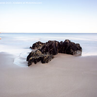 Buy canvas prints of Majestic Sunset at Coumeenoole Beach by Derek Daniel