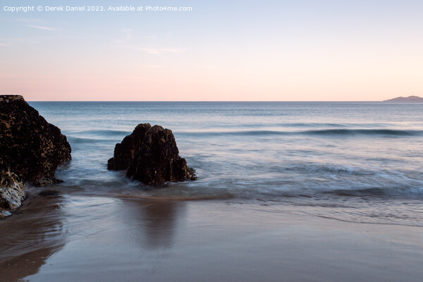 Majestic Sunset at Coumeenoole Beach Picture Board by Derek Daniel