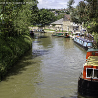Buy canvas prints of Exploring the Serenity of Kennet and Avon Canal by Derek Daniel