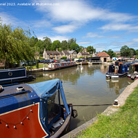 Buy canvas prints of Serenity on the Kennet and Avon Canal by Derek Daniel