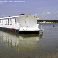 Buy canvas prints of Houseboats, Bramble Bush Bay by Derek Daniel