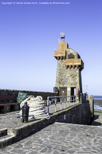 Majestic Rhenish Tower at Lynmouth Picture Board by Derek Daniel