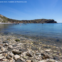 Buy canvas prints of The Natural Beauty of Lulworth Cove by Derek Daniel
