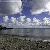 Buy canvas prints of Moelfre Beach, Anglesey by Derek Daniel