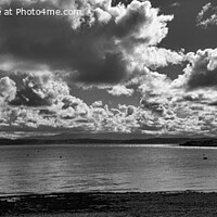 Buy canvas prints of Moelfre Beach (Panoramic) by Derek Daniel