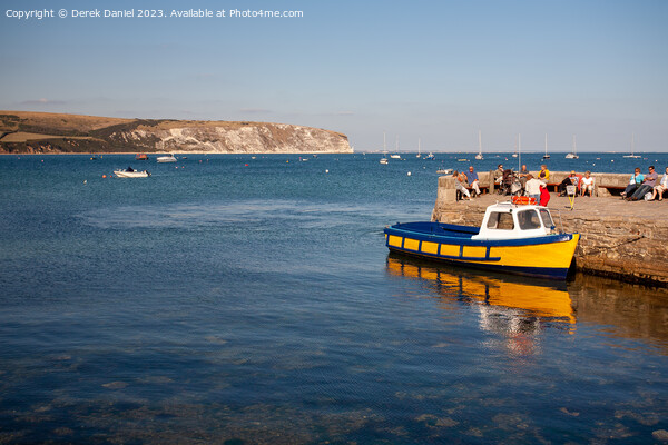 day out at Swanage Picture Board by Derek Daniel