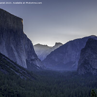 Buy canvas prints of Tunnel View, Yosemite by Derek Daniel