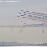 Buy canvas prints of Spectacular Synchronicity: Red Arrows' Artistry by Derek Daniel