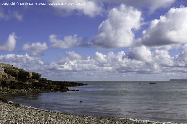Moelfre Beach, Anglesey Picture Board by Derek Daniel