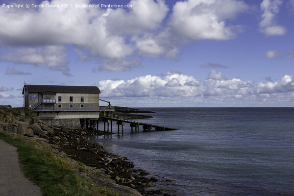 Lifeboat Station, Moelfre on Anglesey Picture Board by Derek Daniel