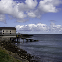 Buy canvas prints of Lifeboat Station, Moelfre on Anglesey by Derek Daniel
