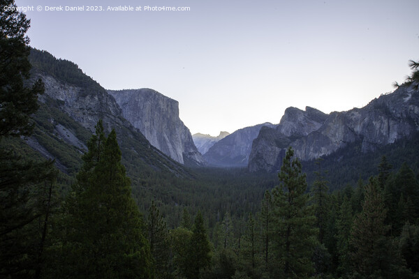 Tunnel View, Yosemite  Picture Board by Derek Daniel