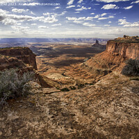 Buy canvas prints of A view of Canyonlands National Park by Derek Daniel