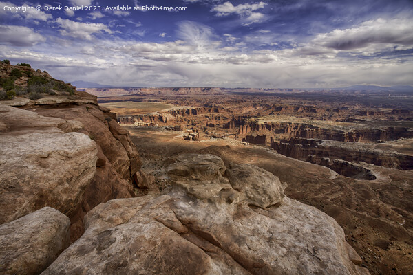 Amazing Scenery at Canyonlands National Park Picture Board by Derek Daniel