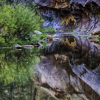 Buy canvas prints of The Colours Of Oak Creek Canyon by Derek Daniel