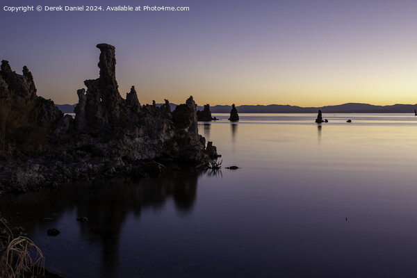 Sunrise At Mono Lake Picture Board by Derek Daniel